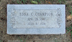 Edna C. <I>Olsen</I> Champion 