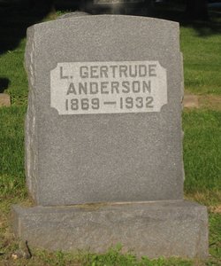 Laura Gertrude <I>Gardner</I> Anderson 