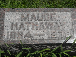 Maude <I>Wall</I> Hathaway 