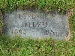 Florence H. Le Fevre 