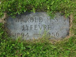 Harold M. S. Le Fevre 