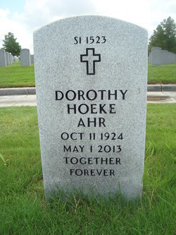 Dorothy <I>Hoeke</I> Ahr 