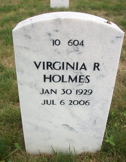 Virginia Rosalie <I>Creamer</I> Holmes 