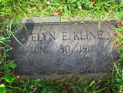 Evelyn Elizabeth <I>Stotler</I> Kline 