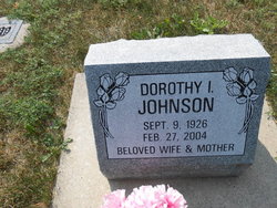 Dorothy Irene <I>Treon</I> Johnson 