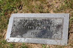Marion <I>Heyl</I> Morrison 