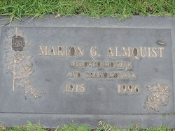 Marion G <I>Harris</I> Almquist 