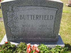 Annie Jane <I>Cushman</I> Butterfield 
