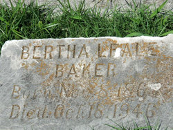 Bertha Leale <I>Baker</I> Baker 