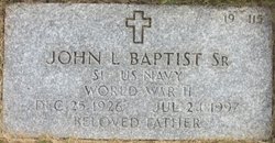 John L Baptist Sr.