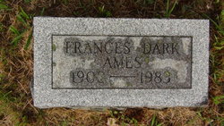 Frances <I>Dark</I> Ames 
