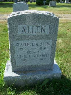 Annie K. <I>Mundell</I> Allen 