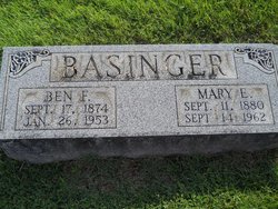 Benjamin Franklin Basinger 