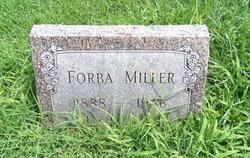 Forba R Miller 