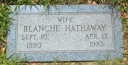 Blanche <I>Cooper</I> Hathaway 