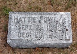 Mary H. “Hattie” <I>Traylor</I> Fowler 
