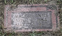 Jennie Margaret “Maggie” <I>Masters</I> Antis 