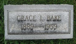 Grace L. <I>Earhart</I> Bake 