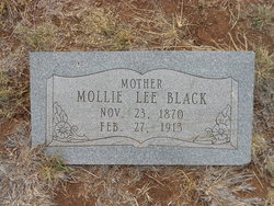 Mollie Lee <I>Adcock</I> Black 