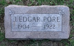 J. Edgar Pore 
