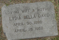 Lydia Bella “Bell” <I>Babbittz</I> David 