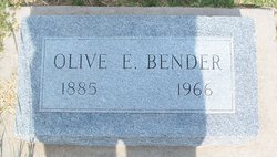Olive Edith <I>Rundell</I> Bender 