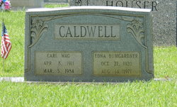 Edna <I>Bumgardner</I> Caldwell 