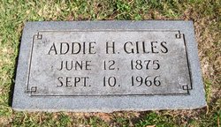 Addie <I>Hardy</I> Giles 