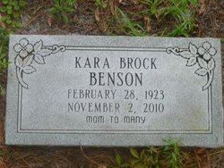 Kara Ney <I>Brock</I> Benson 