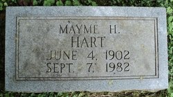 Mayme H Hart 