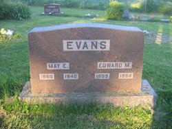 Mary May <I>Eveland</I> Evans 