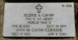 Floyd Andrew “Buster” Cavin 