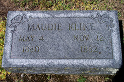 Maud C “Maudie” Kline 