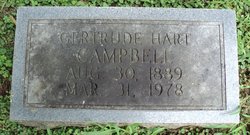 Gertrude M <I>Hart</I> Campbell 