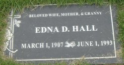 Edna Della <I>Casey</I> Hall 