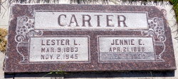 Jennie Laurette <I>Eyre</I> Carter 