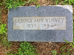 Georgia Ann “George” <I>Pierce</I> Kinney 