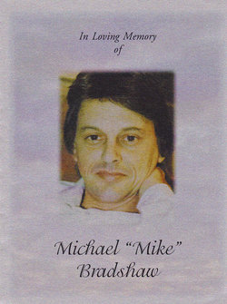 Michael Francis “Mike” Bradshaw 