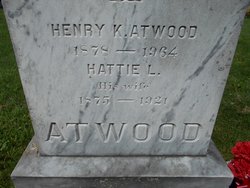 Hattie L <I>Badger</I> Atwood 