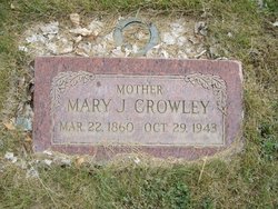 Mary Johanna <I>Johnsen</I> Crowley 