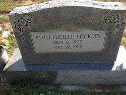 Ruth Lucille <I>Hill</I> Locklin 