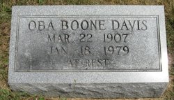 Oba Boone Davis 