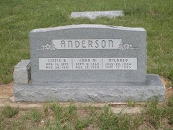 Lizzie B <I>Meadows</I> Anderson 