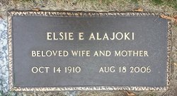 Elsie E <I>Nelson</I> Alajoki 