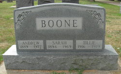 Sarah <I>Brink</I> Boone 