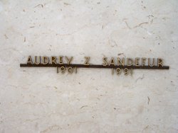 Audrey Zella <I>Brown</I> Sandefur 