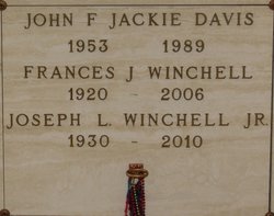 Frances Jayne “Bernice” <I>Means</I> Winchell 
