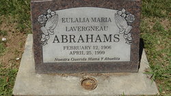 Eulalia Maria Abrahams 