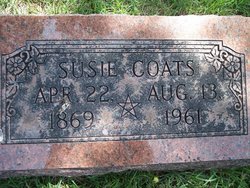 Susan Hannah “Susie” <I>Florida</I> Coats 