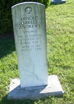 PFC Arnold Oakles Andrews 